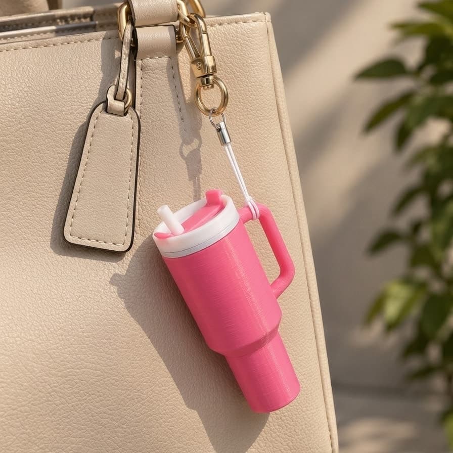 ميدالية كاس ستانلي لحفظ مرطب الشفاه. من Printed Labs